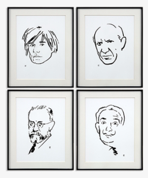 Famous Painters - Cartoon #1858878