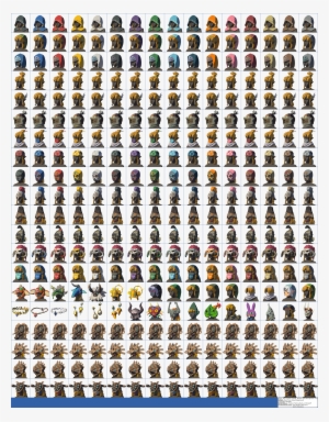 Click For Full Sized Image Item Icons - Legend Of Zelda Breath Of The Wild Items #1859185