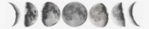 Cropped Moon Phases Tumblr Transparent1 - Transparent Moon Phases #1859303