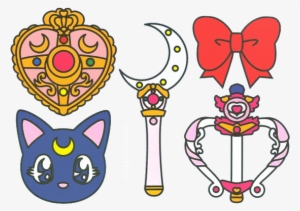 Sailor Moon Clipart Compact Transparent - Sailor Moon Symbols #1859448