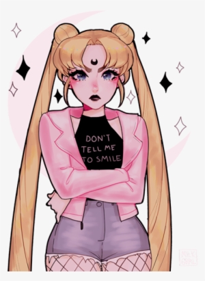 Vector Free Download Feminist Transparent Sailor Moon - Sailor Moon Fanart #1859638