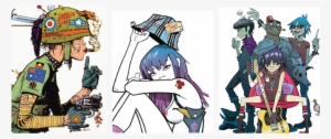 His Most Popular Work Is With The Comic Book Tank Girl - Gorillaz 2017 New Album #1860113