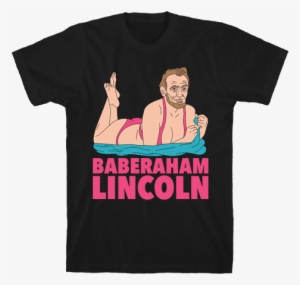 Baberaham Lincoln Mens T-shirt - Ll Take A Potato Chip And Eat #1860239