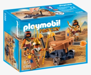 Playmobil Egyptian Troop With Ballista #1860311