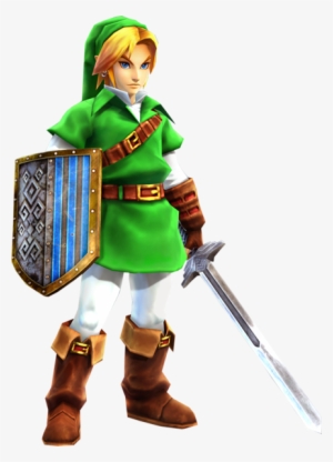 Link From Ocarina Of Time Or Majora's Mask - Link Height Ocarina Of Time #1861371