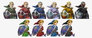Link's Alternate Costumes In Pm - Super Smash Bros Ultimate Link Costumes #1861615