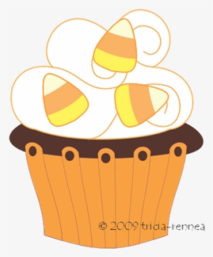 Halloween Clipart Baking - Halloween Cupcake Clip Art #1862363