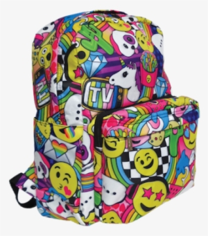 Emoji Party Classic Backpack Girl Scream - Backpack #1863010