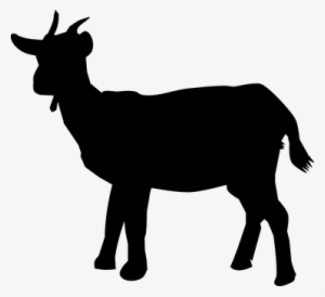 Graphic Library Download Goat Free On Dumielauxepices - Silhouette Of Goat #1863319