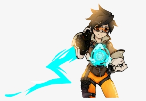 Tracer Overwatch Tracer, Paint Tool Sai, Painting Tools, - Cartoon #1864395