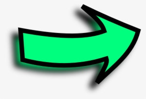 How To Set Use Right Arrow Comic Green Clipart #1864400