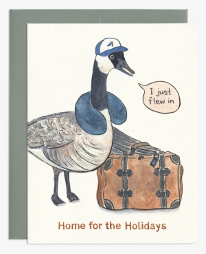 Home For The Holidays Goose - Holiday Goose #1864671