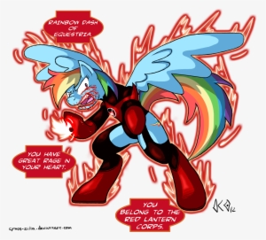 Cynos Zilla, Blackest Night, Blood, Dc Comics, Green - My Little Pony Lantern Corps #1864714