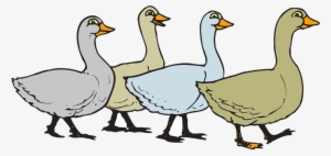 Geese Migration Clipart Png Format - Clip Art Geese #1864979