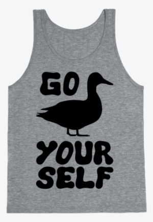 Go Duck Yourself Tank Top - Christmas Workout Shirt #1865209