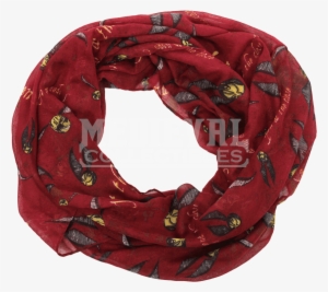 Golden Snitch Lightweight Infinity Scarf - Harry Potter - Golden Snitch Infinity Scarf #1865932