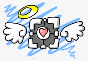 Companion Cube Drawing #1866018