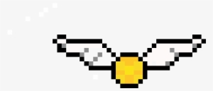 Golden Snitch - Golden Snitch Pixel Art #1866019