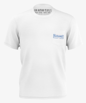 Make Harambe Alive Again Pocket T - Silver #1866243