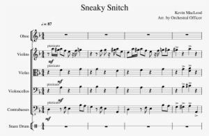 Sneaky Snitch Sheet Music Composed By Kevin Macleod - Sneaky Snitch Piano Sheet Music #1866363
