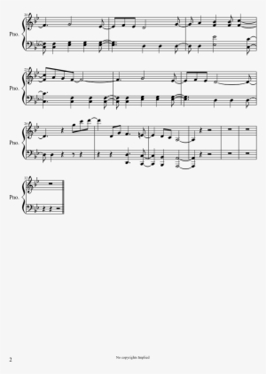 Sad Song Sheet Music Composed By  = 90 Bpm - Easy Fireflies Piano Sheet Music #1866743