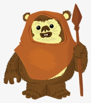 Star Wars - Star War Clip Art Ewok #1866916