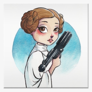 Azulejo Princesa Leia De Sabrina Erasna - Leia Organa #1867038