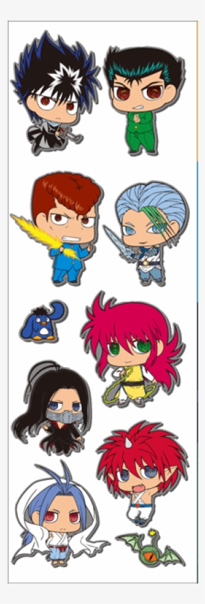 Plancha De Stickers Yu Yu Hakusho #1867091