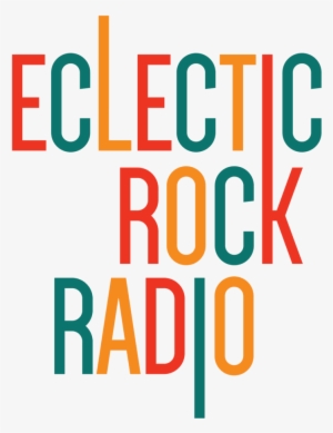 Eclecticrock Logo White Stroke - Graphic Design #1867158
