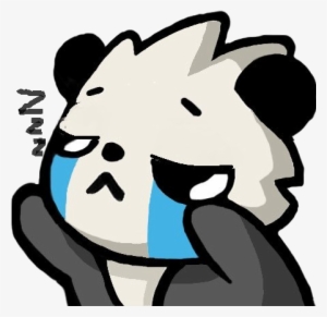 Pandasleepcry Discord Emoji - Panda Emoji Discord Gif #1867291