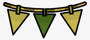 Green Triangle Pennants Furniture Icon Id 2001 #1867368