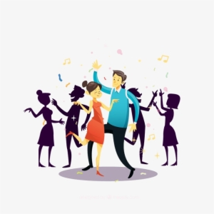 Dance Party Png Image - Dance Party Cartoon #1867740
