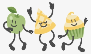 Dance Party Apple Clip Art - Dance Party Clip Art #1868036