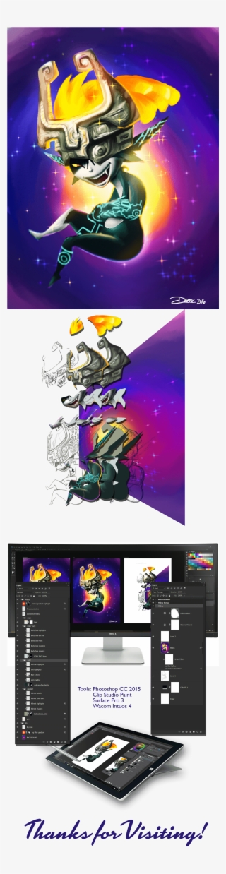 Midna Is The Twilight Princess From The Legend Of Zelda - The Legend Of Zelda: Twilight Princess #1868483