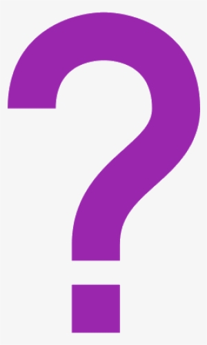 Purple Question Mark Png #1869861