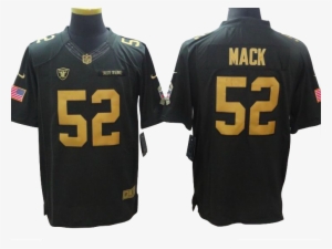 Oakland Raiders Jersey - Khalil Mack Salute To Service Jersey #1870063