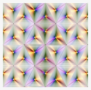 This Free Icons Png Design Of Rainbow Triangle Pattern #1870219