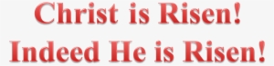 Christ Is Risen - Carmine #1870249