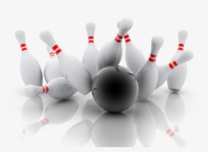 Bowling Strike Png Download Image - Bowling Pins Falling Down #1870751