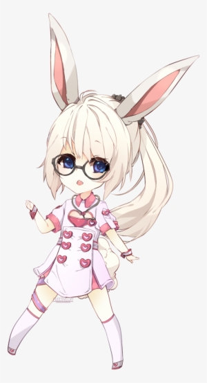 Anime Chibi Girl Pose, HD Png Download , Transparent Png Image - PNGitem