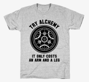 Alchemy It Only Costs An Arm And A Leg Mens T-shirt - Hedgehog T Shirt #1871185