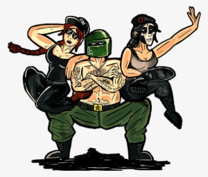 Bleed Area May Not Be Visible - Rainbow Six Siege Cartoons #1871935