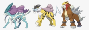 Suicune, Raikou Und Entei - Legendary Beasts Pokemon #1871992