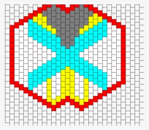 Raikou Mask Bead Pattern - Peyote Stitch #1872120