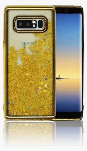 Samsung Galaxy Note 8 Mm Electroplated Water Glitter - Samsung Galaxy #1872347
