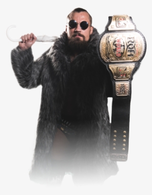 Ring Of Honor Championships - Signed Bill Dudley Photograph - Marty Scurll 11x14 #1872599