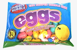 Dubble Bubble Eggs Egg Shaped Bubble Gum - Dubble Bubble Eggs Shaped Bubble Gum #1873123