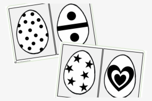 High Contrast Black And White Egg Shape/pattern Images #1873148