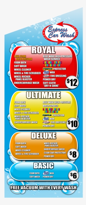 Express Car Wash Options - Poster #1873166