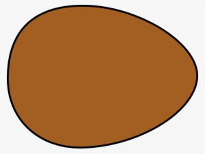 Solid Brown Egg Png Clip Art #1873170